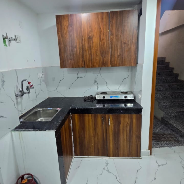 Kitchen, saket 1 Bedroom 600 Sq.Ft. Builder Floor In Saket Delhi 9521451