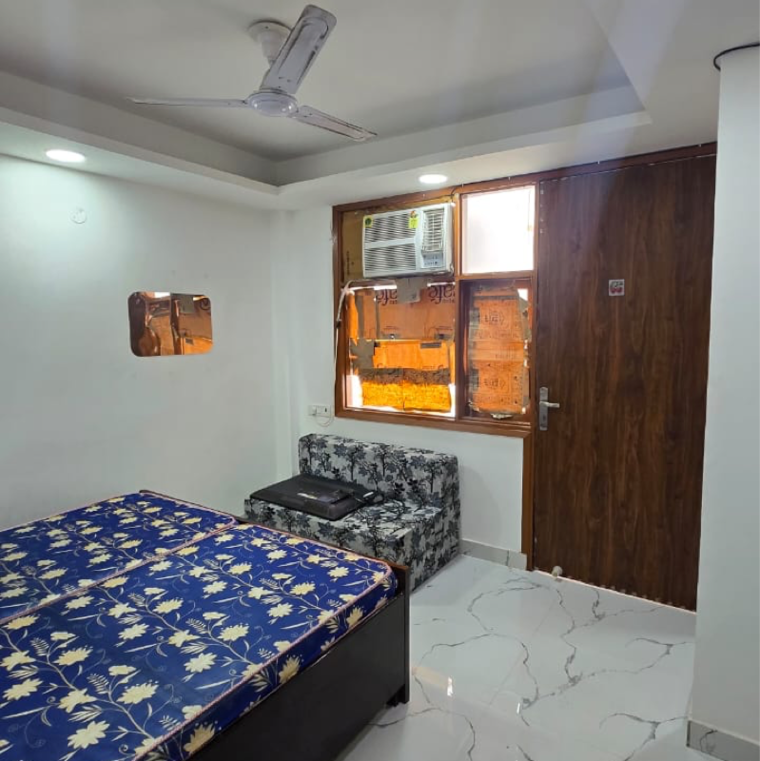 Bedroom, saket 1 Bedroom 600 Sq.Ft. Builder Floor In Saket Delhi 9521451