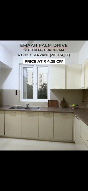 Kitchen in 3 BHK Apartment at Emaar The Palm Drive-Palm Studios, Sector 66 – for Sale