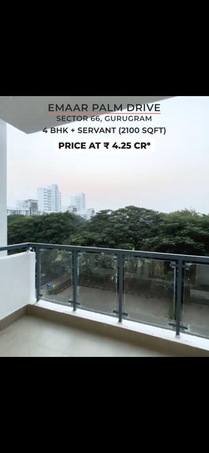 Swimming Pool in 3 BHK Apartment at Emaar The Palm Drive-Palm Studios, Sector 66 – for Sale