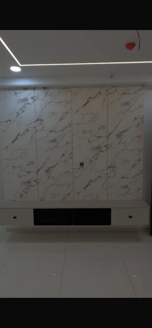 Bathroom in 3 BHK Apartment at Rajapushpa Provincia, Narsingi – for Rent