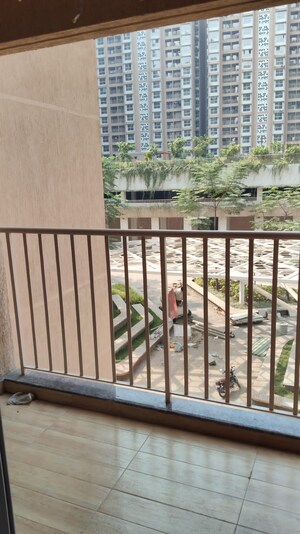 Balcony in 2 BHK Apartment at Godrej Green Vistas, Mahalunge – for Rent