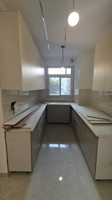 Kitchen in 4 BHK Builder Floor at Green Fields Colony – for Rent