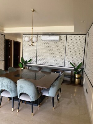 Team Area in 4 BHK Apartment at Eros Kenwood Tower, Sector 39 – for Rent