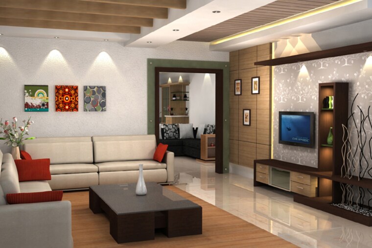 Living Room, tricity-water-front 3 Bedroom 818 Sq.Ft. Apartment In Kalamboli Sector 16 Navi Mumbai 9480751