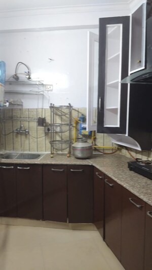 Kitchen in 1 BHK Builder Floor at Saket – for Rent