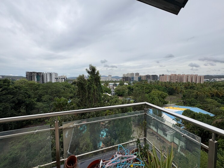 Balcony, sinhagad road 3 Bedroom 1100 Sq.Ft. Apartment In Sinhagad Road Pune 9521799