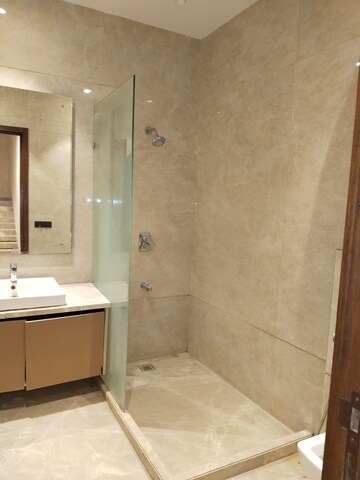 Bathroom in 4 BHK Apartment at South Delhi – for Rent
