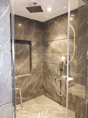 Bathroom in 4 BHK Apartment at South Delhi – for Rent