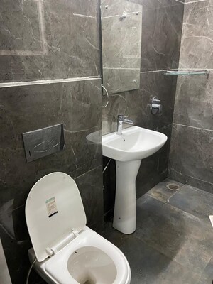 Bathroom in 3 BHK Apartment at Motiaz Royal Citi, Ambala Highway – for Rent