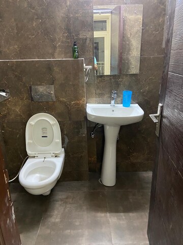 Bathroom in 3 BHK Apartment at Motiaz Royal Citi, Ambala Highway – for Rent