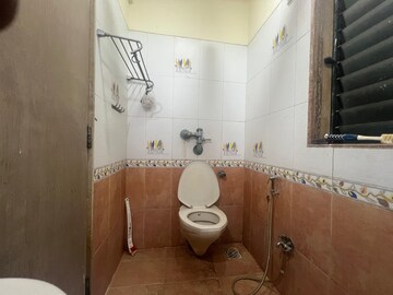 Bathroom in 2 BHK Apartment at Bhakti Park Anand Nagar, Anand Nagar – for Rent