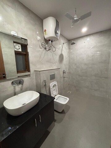 Bathroom in 2 BHK Apartment at Freedom Fighters Enclave – for Rent