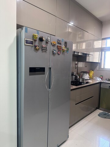 Kitchen in 3 BHK Apartment at One Hiranandani Park, Ghodbunder Road – for Rent