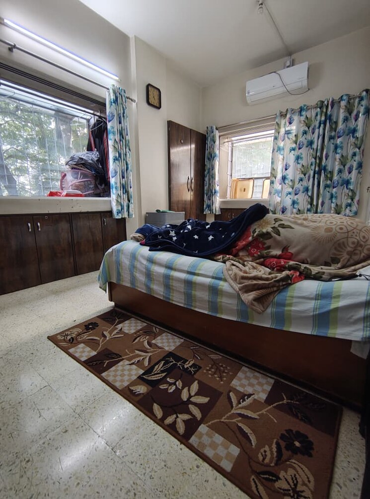 Bedroom, kumar-girija-shankar-vihar 2 Bedroom 1000 Sq.Ft. Apartment In Karve Nagar Pune 9522096