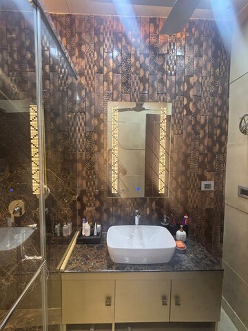 Bathroom in 3 BHK Apartment at Baani City Center, Sector 63 – for Rent