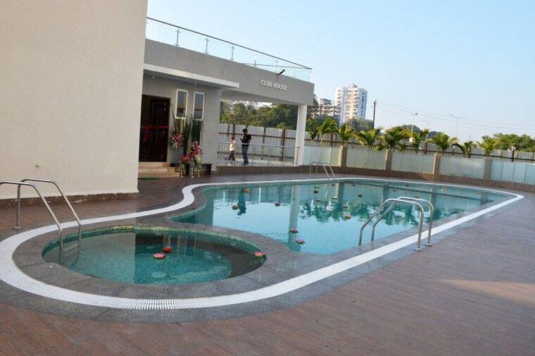 Swimming Pool, gurukrupa-guru-atman-phase-2 3 Bedroom 880 Sq.Ft. Apartment In Kalyan West Thane 9522097