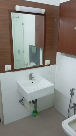 Bathroom in 4 BHK Builder Floor at Gulmohar Park – for Rent