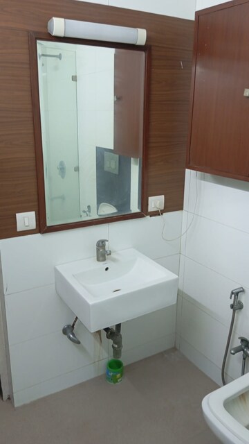 Bathroom in 4 BHK Builder Floor at Gulmohar Park – for Rent