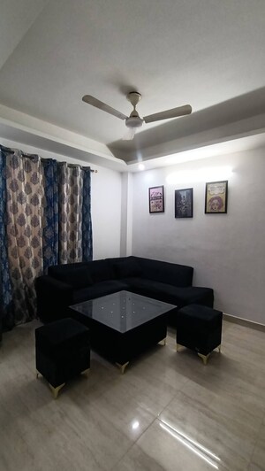 Living Room in 1 BHK Builder Floor at Chattarpur – for Rent