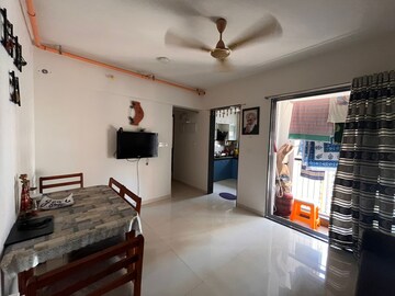 Living Room in 2 BHK Apartment at Runwal Eirene, Balkum Pada – for Rent