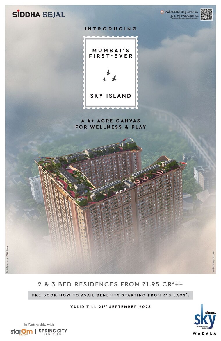 Master Plan, siddha-sky 2 Bedroom 100 Sq.Yd. Apartment In Sion Mumbai 9522118
