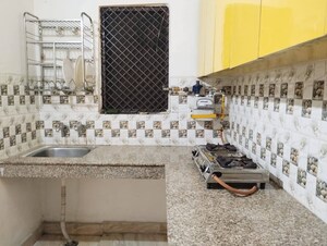 Living Room in 1 BHK Builder Floor at Chattarpur – for Rent