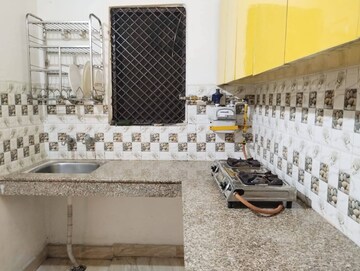 Living Room in 1 BHK Builder Floor at Chattarpur – for Rent