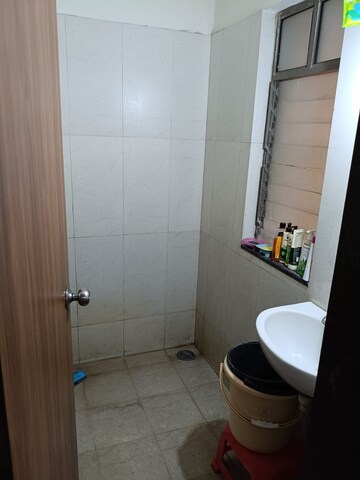 Bathroom in 1 BHK Apartment at Amit Colori, Undri – for Rent