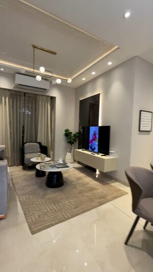 Living Room in 2 BHK Apartment at Ajmera Manhattan, Bhakti Park – for Sale