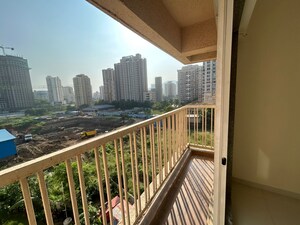 Balcony in 3 BHK Apartment at Cosmos Regency Kavesar, Kavesar – for Rent