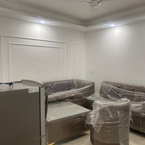 Living Room in 1 BHK Apartment at Freedom Fighters Enclave – for Rent