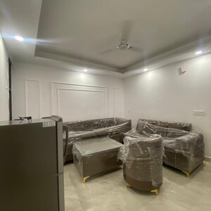 Living Room in 1 BHK Apartment at Freedom Fighters Enclave – for Rent
