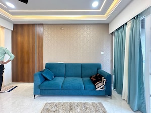 Living Room in 2 BHK Apartment at Nyati Evolve 1, Magarpatta City – for Rent