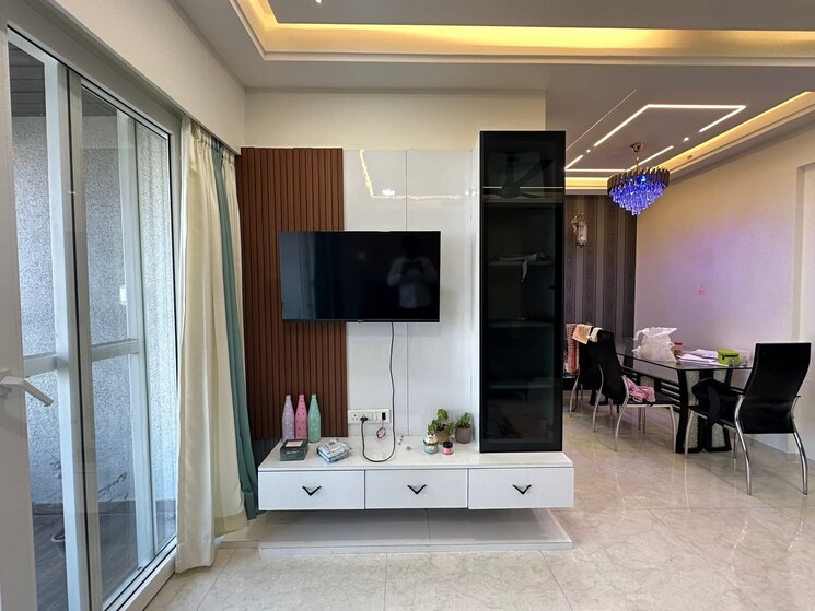 Living Room, nyati-evolve-1 2 Bedroom 1070 Sq.Ft. Apartment In Magarpatta City Pune 9522271