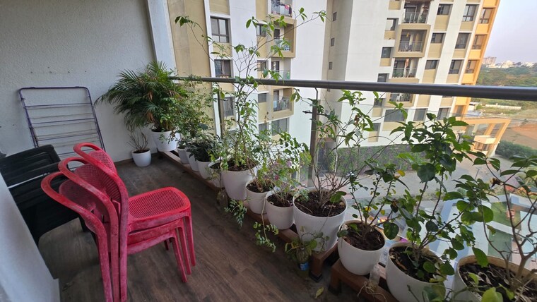 Balcony, kakkad-la-vida 2 Bedroom 810 Sq.Ft. Apartment In Balewadi Pune 9513183