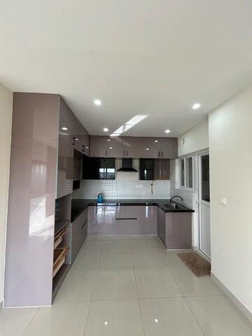 Kitchen in 3.5 BHK Apartment at Adarsh Greens, Kogilu – for Rent