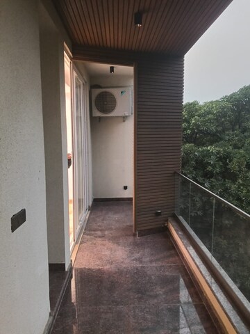 Building Lobby in 3 BHK Builder Floor at Sushant Lok I – for Rent