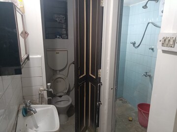 Bathroom in 1 BHK Apartment at Supriya Towers, Aundh – for Rent