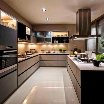 Kitchen in 1 RK Apartment at Vasundhara CHS Gokuldham, Gokuldham Colony – for Rent