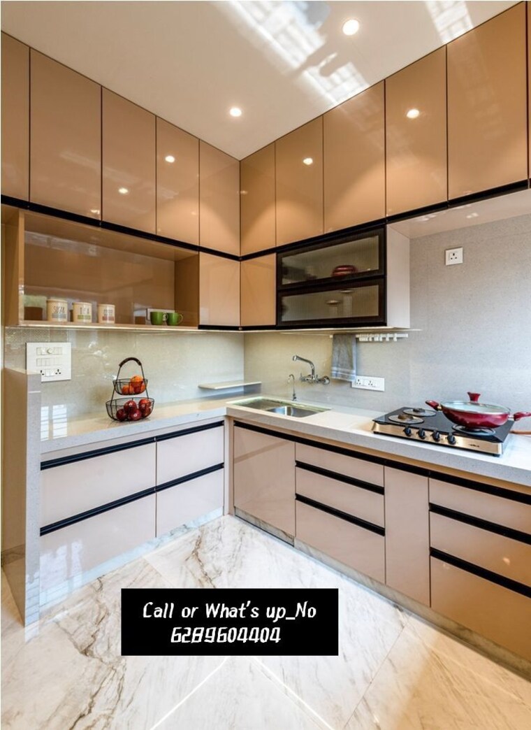 Kitchen, vasundhara-chs-gokuldham 1 RK 405 Sq.Ft. Apartment In Gokuldham Colony Mumbai 9522308