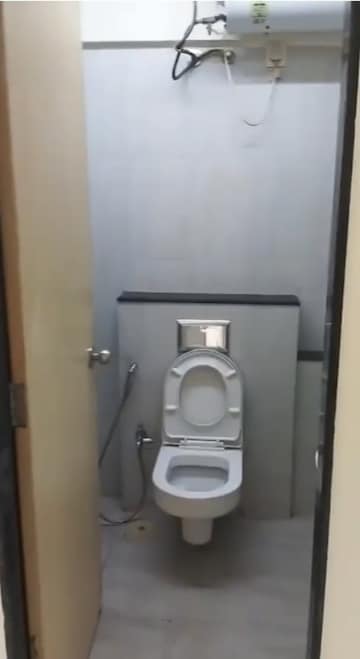 Bathroom in 2 BHK Apartment at Chembur – for Rent