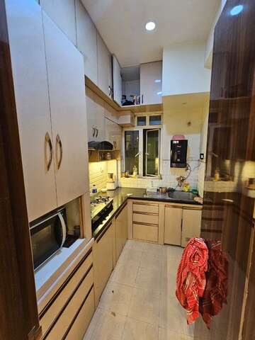 Kitchen in 3 BHK Apartment at Ideal Lake View, Topsia – for Rent