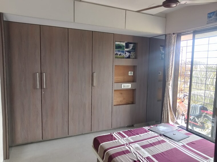 Bedroom, kasarvadavali 2 Bedroom 600 Sq.Ft. Apartment In Kasarvadavali Thane 9522373
