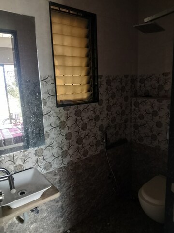 Bathroom in 2 BHK Apartment at Kasarvadavali – for Rent