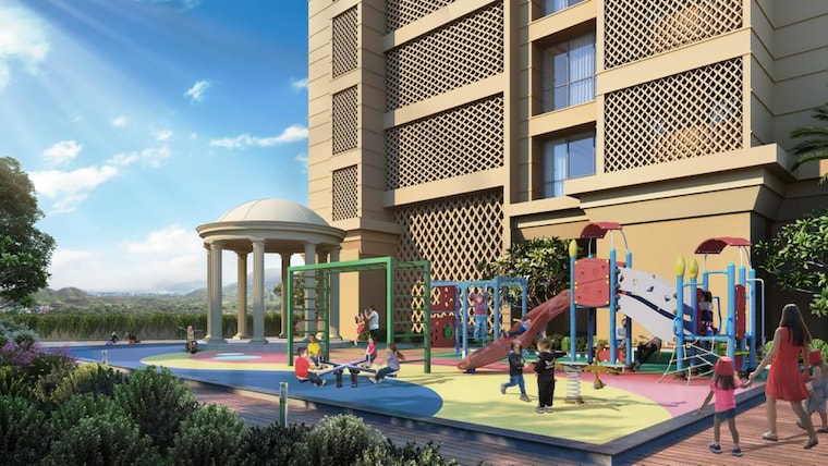 Garden, shreeji-divine 5 Bedroom 2173 Sq.Ft. Apartment In Kharghar Sector 36 Navi Mumbai 9522351