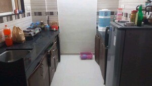 Kitchen in 1 BHK Apartment at Pimple Saudagar – for Rent