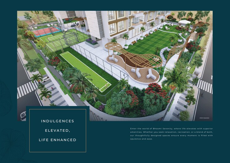 Master Plan, gajra-bhoomi-serenity 2 Bedroom 638 Sq.Ft. Apartment In Kharghar Navi Mumbai 9522454