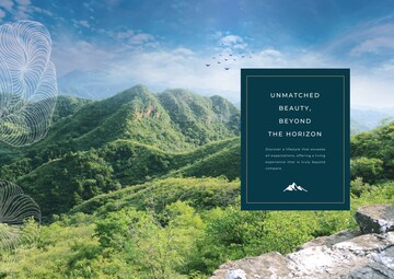 Floor Plan in 2 BHK Apartment at Gajra Bhoomi Serenity, Kharghar – for Sale