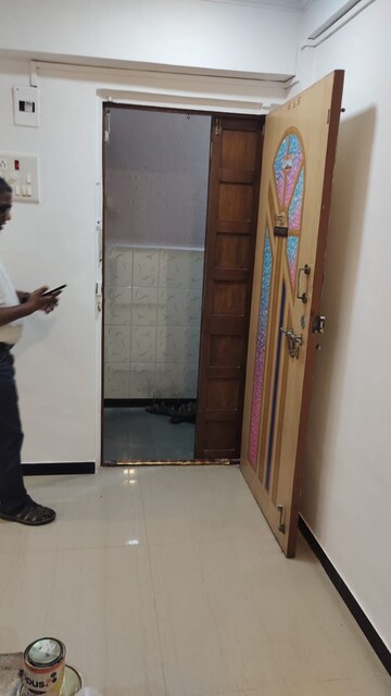 Bathroom in 1 BHK Apartment at Shubh Kamana CHS, Bhandup East – for Rent